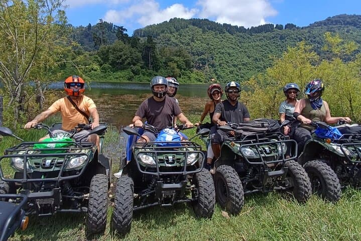 Pacaya Volcano ATV ATVing From Antigua: Lava Fields, Calderas Lagoon & Village Trails photo 2