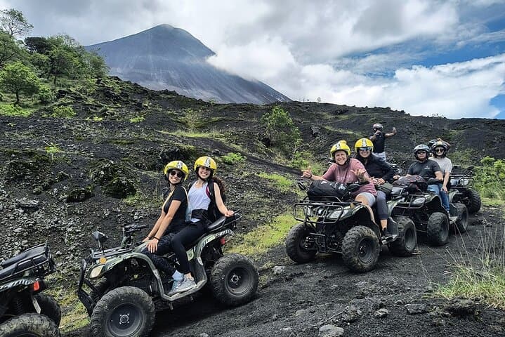 Pacaya Volcano ATV ATVing From Antigua: Lava Fields, Calderas Lagoon & Village Trails