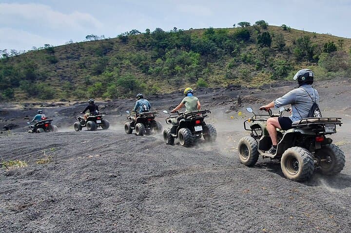 Pacaya Volcano ATV ATVing From Antigua: Lava Fields, Calderas Lagoon & Village Trails photo 4