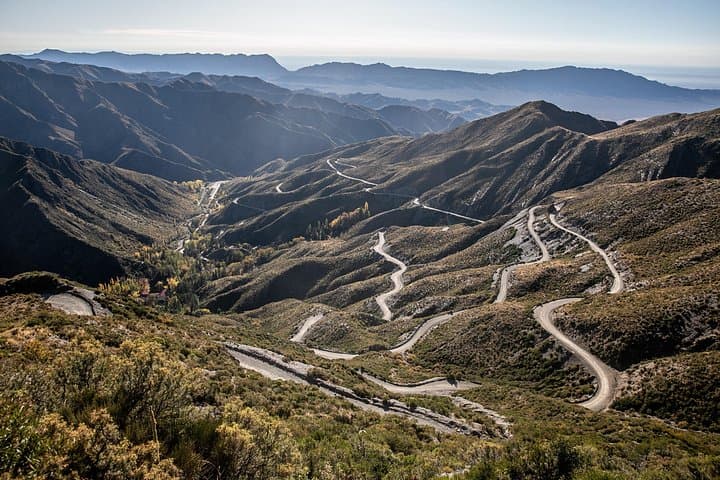 Drive Route 52: Villavicencio to Uspallata — Andes History, Wildlife & 365 Curves