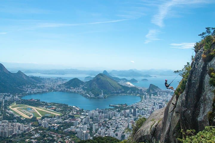 Morro Dois Irmãos Hike and Vidigal Favela Rappel — Rio de Janeiro Panorama photo 2