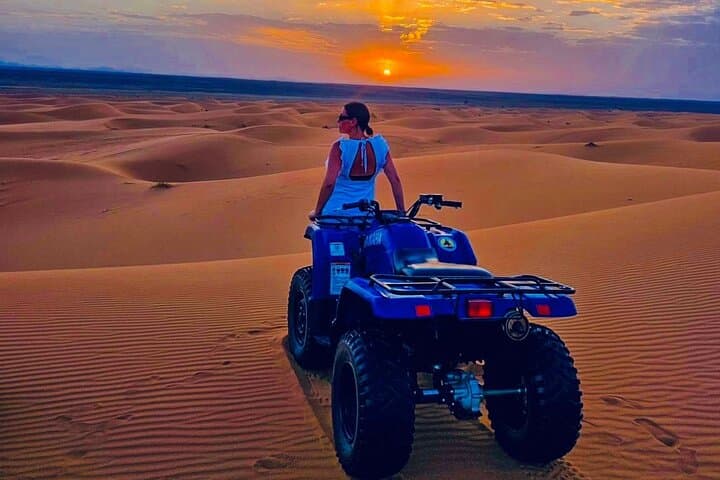 Quad Riding the Erg Chebbi Dunes: Merzouga Sahara ATV Experience photo 4