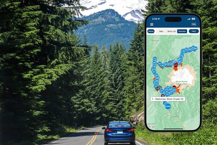 Drive Mount Rainier: Self-Guided Audio Tour of Paradise, Sunrise & Hidden Falls photo 2