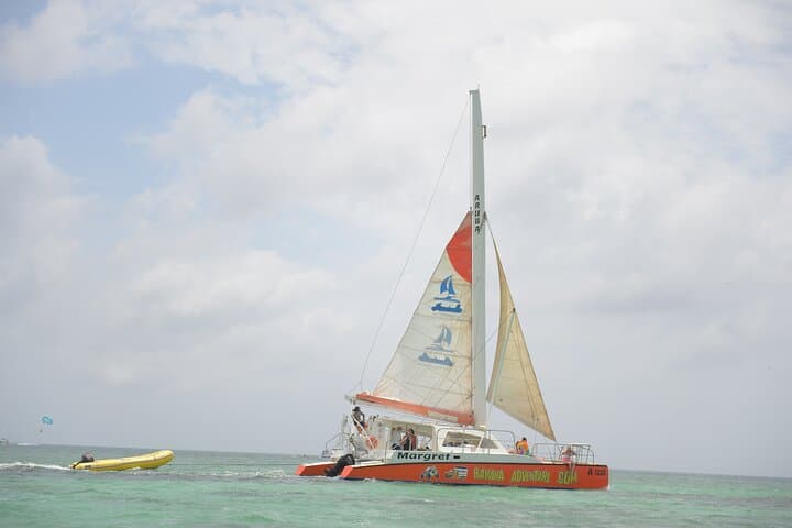 Sail to the Antilla: Aruba Catamaran Snorkel, Shipwreck & Turtle Swim photo 3