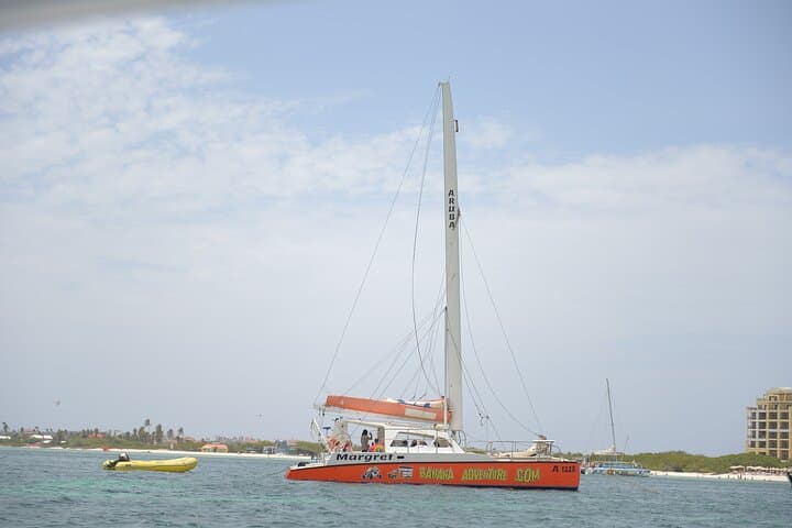 Sail to the Antilla: Aruba Catamaran Snorkel, Shipwreck & Turtle Swim