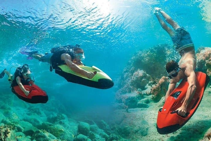 Seabob the Antilla Shipwreck: High-Speed Snorkel Tour in Aruba
