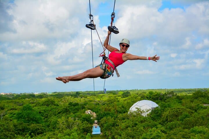 Punta Cana Zip Line Adventure: Half-Day Adrenaline Tour from Bávaro