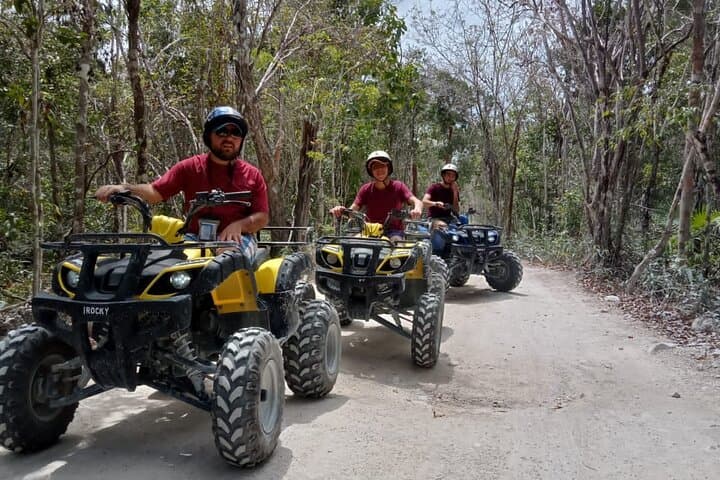 Cozumel Jeep + ATV: Caverns, Cenotes, Snorkel & Cedral Culture