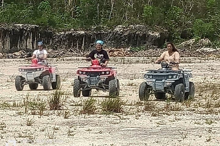 Cozumel ATV, Cenote & Beach Club Adventure with Aqua Park