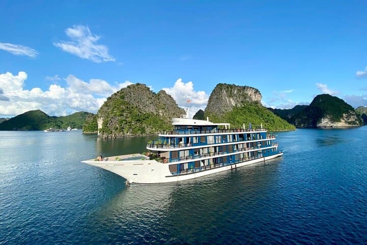 2-Day Luxury Ha Long Bay & Lan Ha Bay Cruise on Doris Cruise