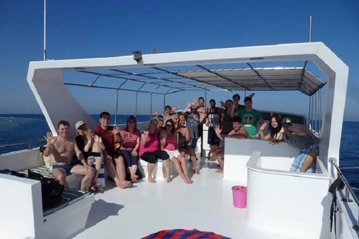 Hula Hula Island Day Trip: Parasailing, Snorkel Stops & Beach Lunch in Hurghada photo 5