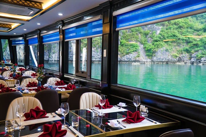 Full-Day Victory Star Cruise: Halong Bay Caves, Kayaks & Sunset Jacuzzi photo 4