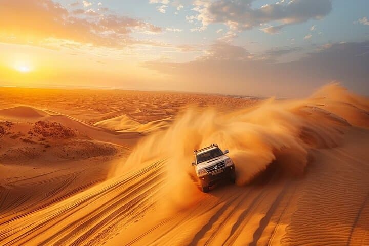 Dubai Desert Safari Adventure: Dune Bashing, Sandboarding & Arabian Night Camp photo 3
