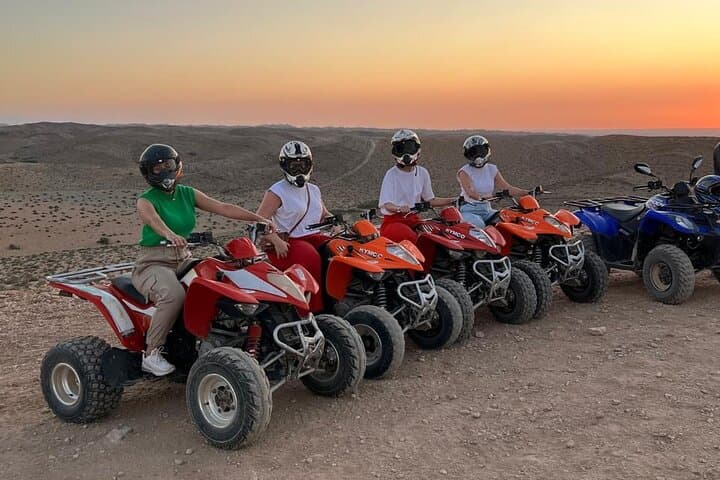 Agafay Desert Quad Bike Tour from Marrakech — Tea & Berber Dinner photo 5