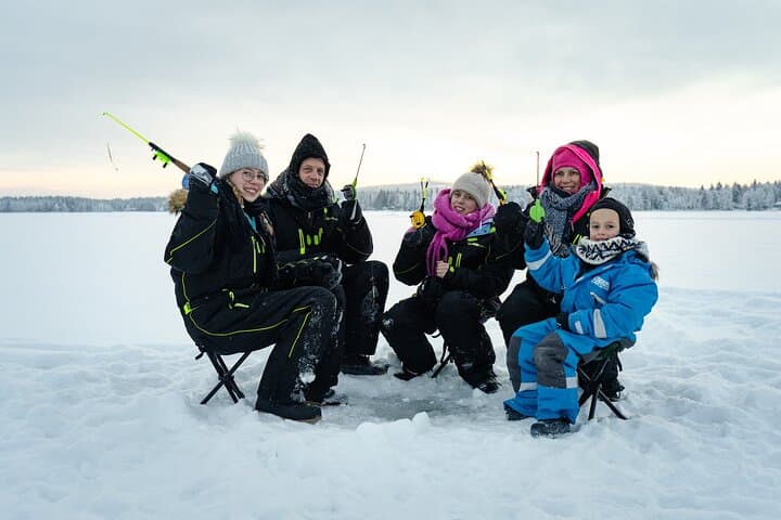 Rovaniemi Snowmobile & Ice Fishing Adventure: Private Arctic Excursion photo 6