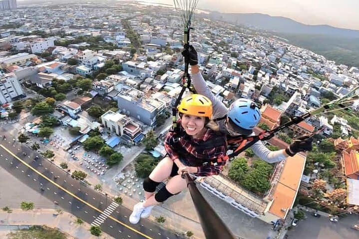 Private Paragliding Over Son Tra (Monkey Mountain) — Da Nang Extended Flight