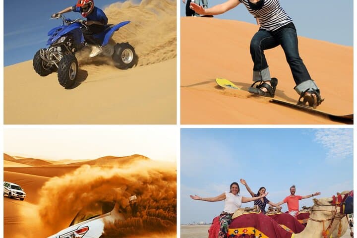 Doha Desert Safari: Quad Biking, Dune Bashing, Sandboarding & Camel Ride
