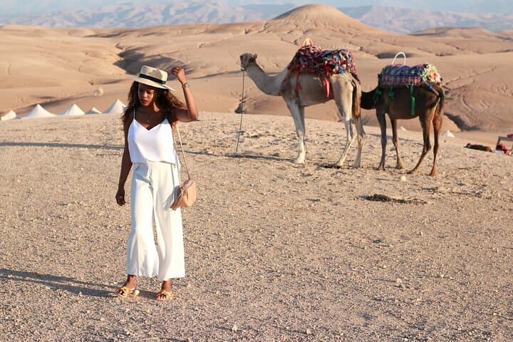 Marrakech to Agafay Desert Camel Ride and Moroccan Lunch photo 2