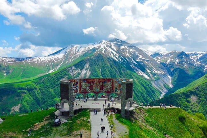 Kazbegi and Gudauri Mountain Tour from Tbilisi — Gergeti, Ananuri & Jinvali Day Trip