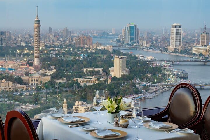 Dinner Among Clouds: Rotating Restaurant at Cairo Tower photo 3