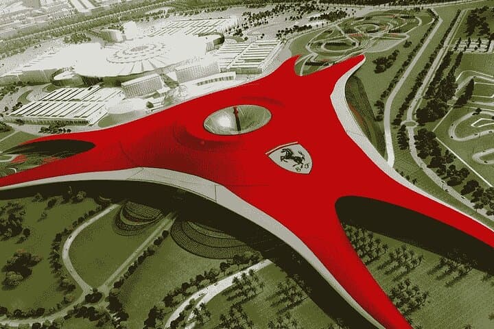 Full-Day Abu Dhabi Sights and Ferrari World Admission with Shared Transfer from Dubai