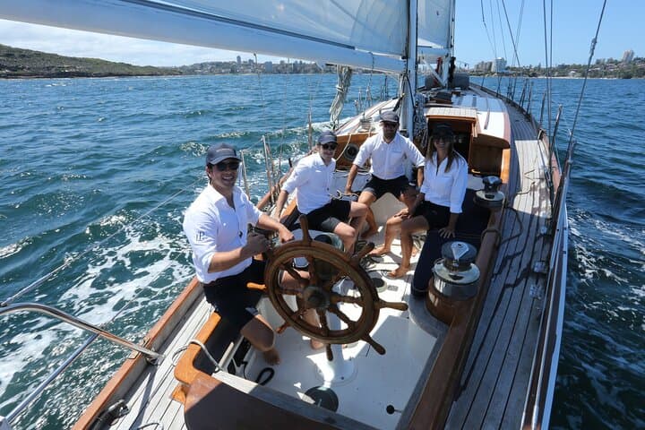Hands-On Sailing on a Classic Sydney Yacht: 2.5-Hour Harbour Cruise and Lesson photo 3