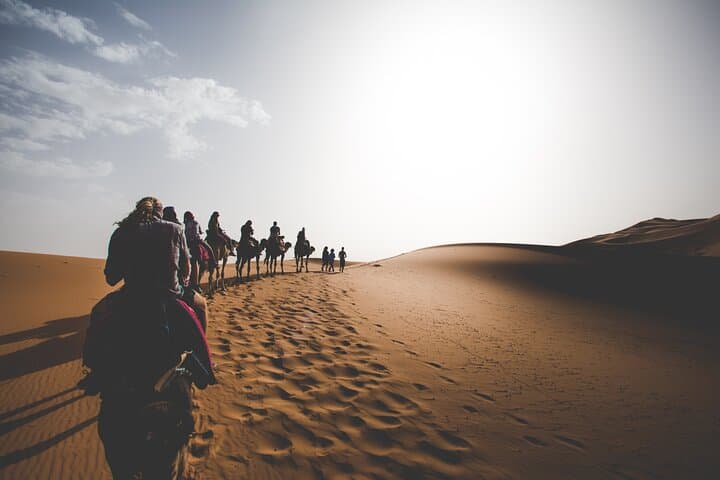 2-Day Merzouga Desert Adventure: Marrakech to Fes Camel Trek & Overnight Berber Camp photo 1