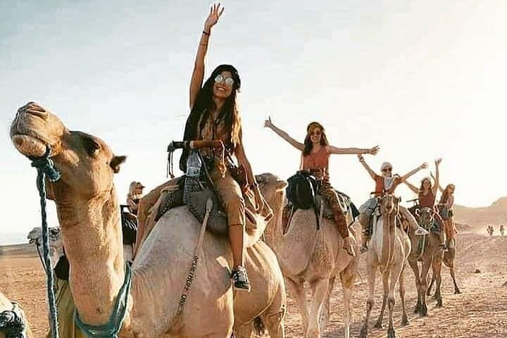 Overnight Camel Ride in Merzouga: Sunset Dunes, Berber Camp, and Sandboarding photo 4