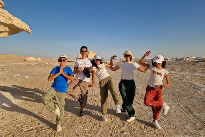 White Desert & Bahariya Oasis: 2-Day Private Desert Camping Adventure