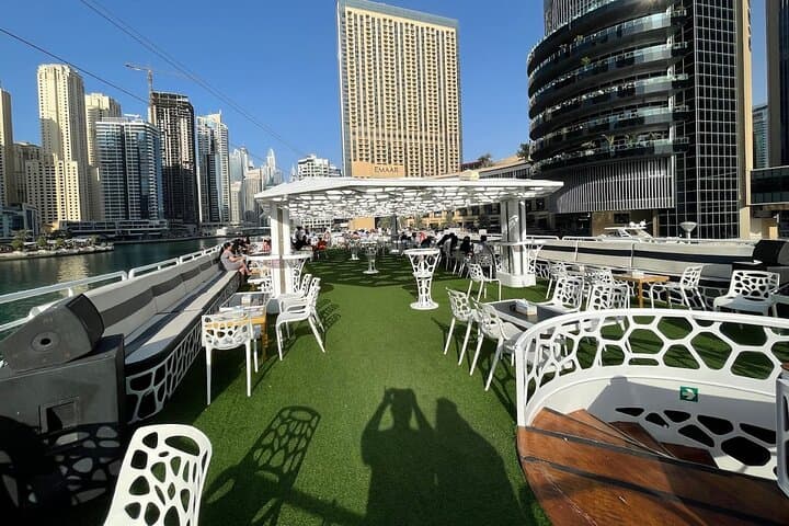 Sunset Luxury Lotus Cruise: Dubai Marina to Palm and Atlantis with Five-Star Buffet photo 4