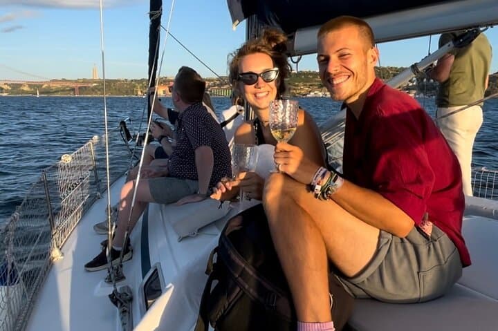 Sail the Tagus: 2-Hour Lisbon Sailboat Excursion with Sunset and Dolphins photo 2