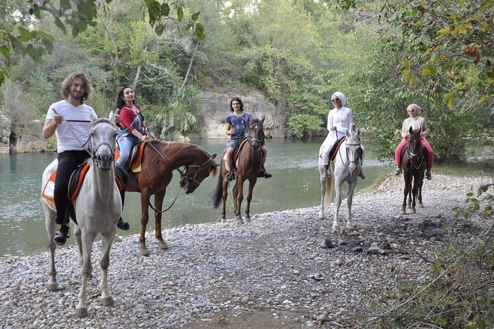 Horseback Riding in Ulugüney Stream: Private Alara River Adventure photo 4