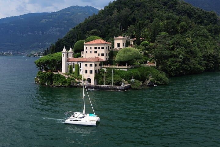 Private 3-Hour Lake Como Catamaran Cruise with Aperitif photo 2