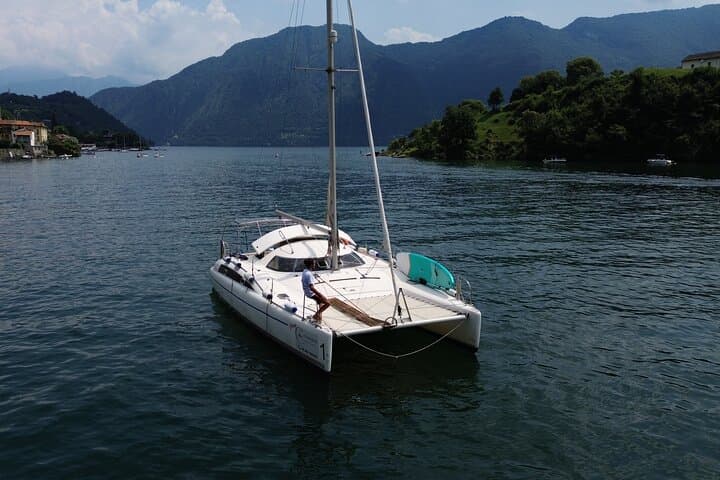 Private 3-Hour Lake Como Catamaran Cruise with Aperitif photo 5