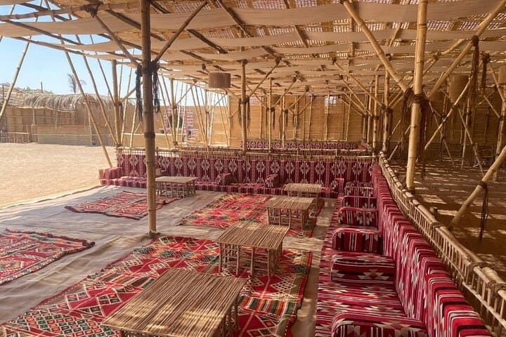 Bedouin Cultural Experience at BADU Camp in Makadi Bay — Desert Dinner & Stargazing