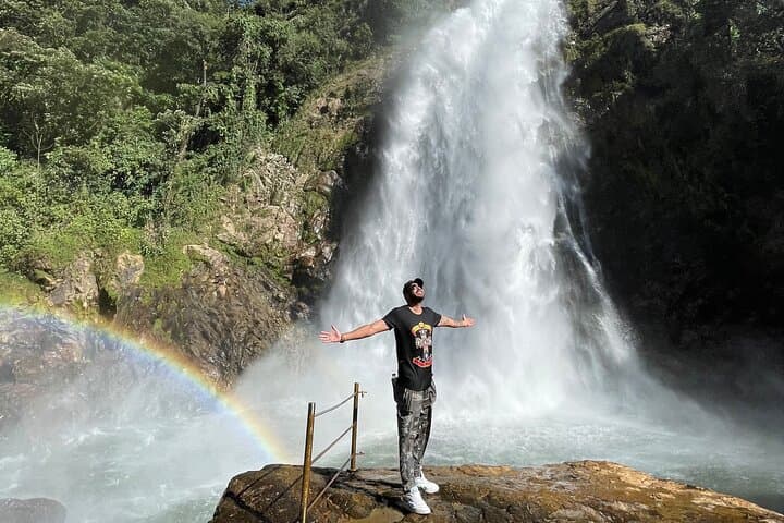El Salto del Buey: Waterfall Day Trip with Zip-Line and Climbing from Medellín photo 2