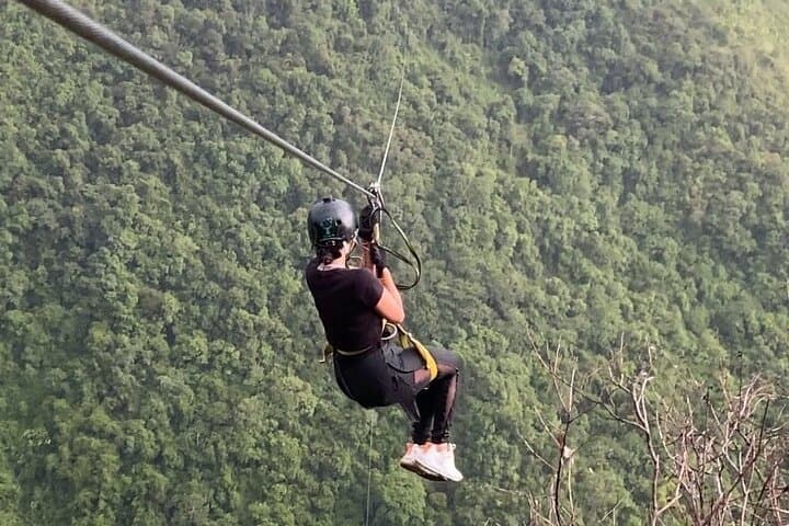El Salto del Buey: Waterfall Day Trip with Zip-Line and Climbing from Medellín photo 3
