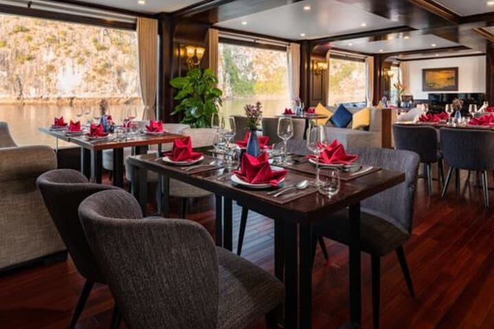 Lan Ha Bay Luxury 2-Day Cruise from Hanoi: Balcony Cabin, Kayaking & Caves photo 3