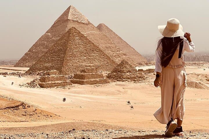 Private Giza Pyramids Half-Day Tour with Sunset Felucca Ride on the Nile photo 2
