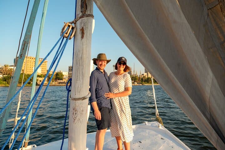 Sunset Felucca Ride on the Nile: Private 1-Hour Cruise in Cairo photo 1
