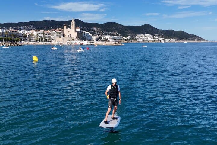 Sitges E-Foil: 1-Hour Private Electric Foil Experience on the Catalan Coast