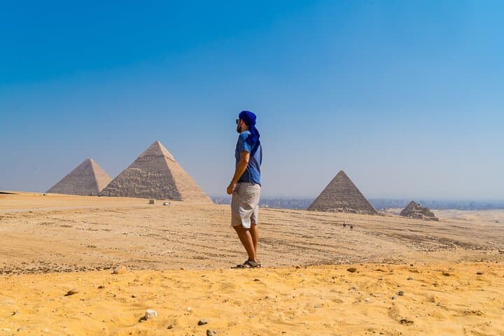 Sunrise or Sunset Horseback Ride Around the Pyramids of Giza photo 1