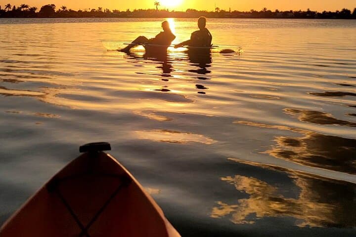Clear Kayak Sunset Tour Cocoa Beach: Paddle Transparent Kayaks on the Banana River photo 2