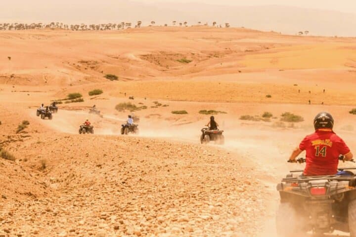 Agafay Morning Escapade: 1-Hour Quad + 1-Hour Camel Ride from Marrakech photo 3