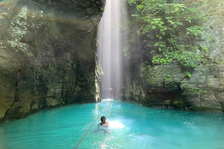La Leona Waterfall Hike — Cave Entry, Ladders & Jungle River Crossings in Guanacaste photo 2