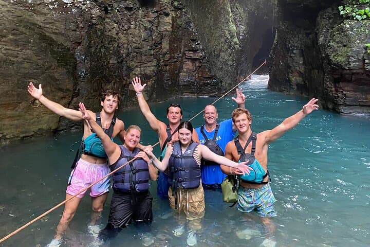 La Leona Waterfall Hike — Cave Entry, Ladders & Jungle River Crossings in Guanacaste photo 3
