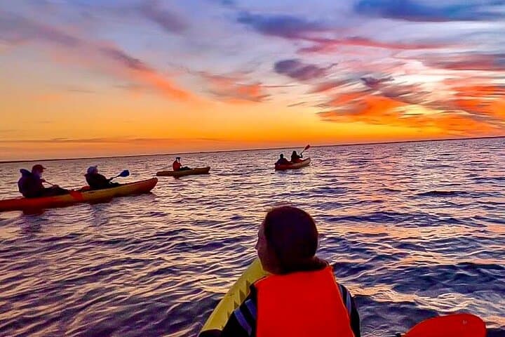 Cocoa Beach Sunset Bioluminescent Kayak Tour — Night Paddle Through Glowing Waters