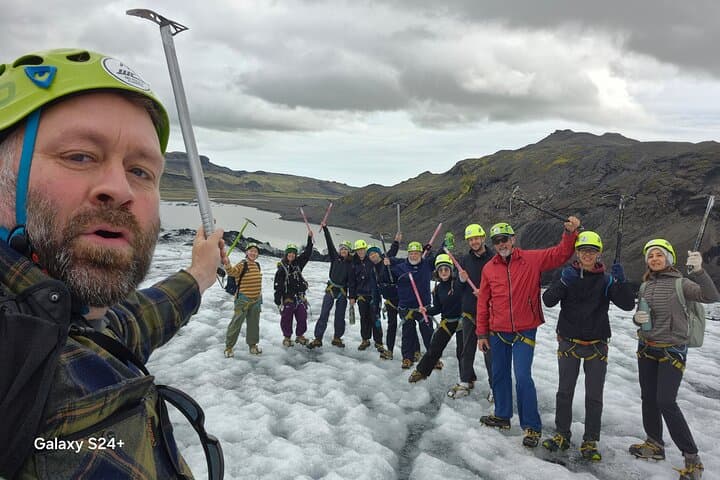 Private Glacier Hike on Sólheimajökull — Guided Ice Walk Near Vík, Iceland photo 2