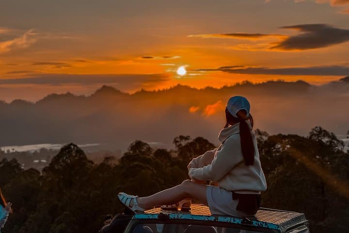Mount Batur Sunrise Jeep: Private 4WD Sunrise Tour Across Black Lava Fields photo 1