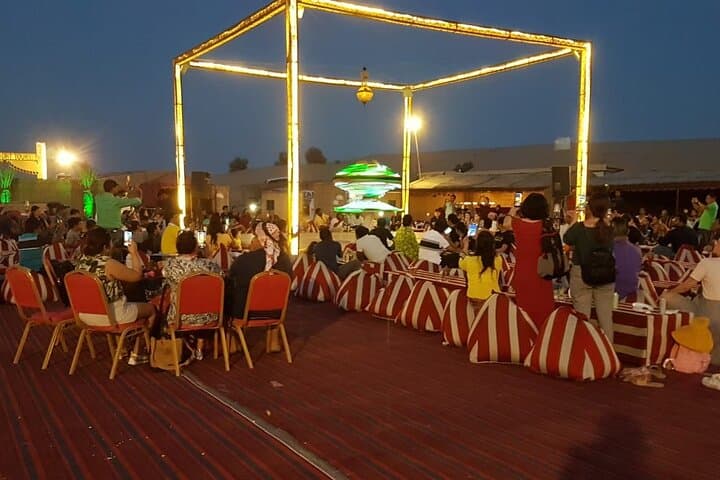 Dubai Private Evening Desert Safari: Dune Bashing, Camel Rides & Desert Camp Dinner photo 4